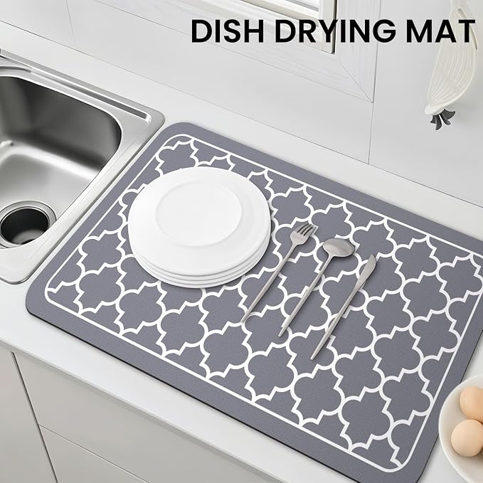 Dish Drying Mat Absorbent Dish Drying Mats - Image 7