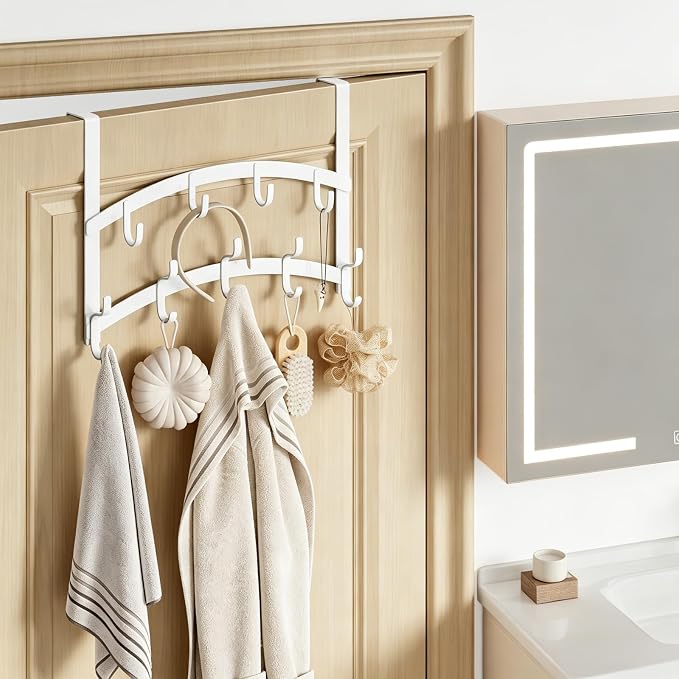 Consumest Over the Door Hooks Organizer - Image 7