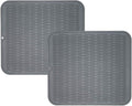 ZLR 2 Pcs Heavy-Duty Silicone Dish Drying Mat by ZLR
