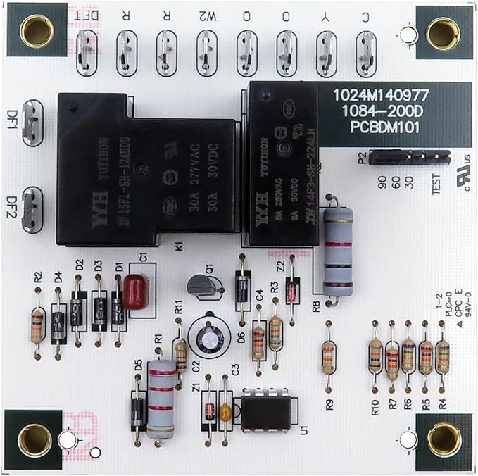 Defrost Control Board PCBDM101S UpgradeCompatible with Goodman Circuit Board PCBDM101 PCBDM101S