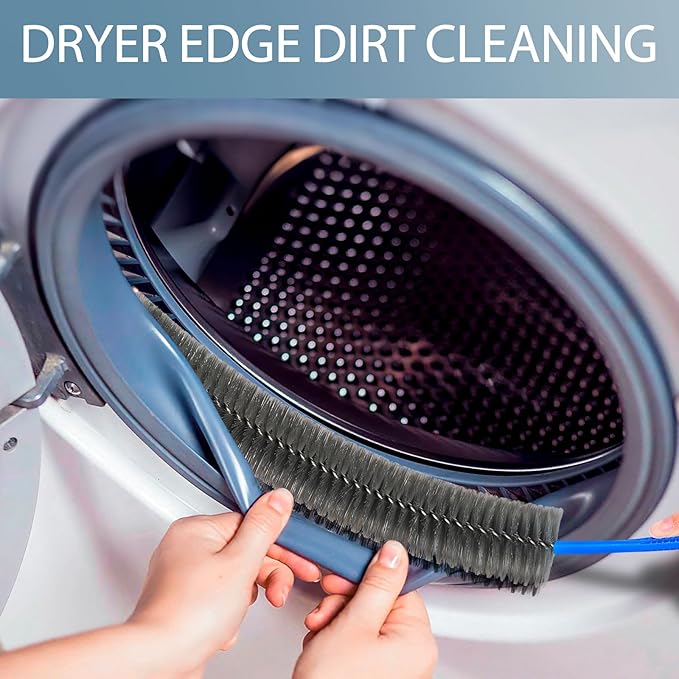 Dryer Vent Brush and Refrigerator Coil Cleaning Brush - Image 4