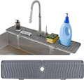 24 Inch Longer Faucet Mat for Kitchen Sink, Silicone Sink Faucet Mat Splash by AAROO