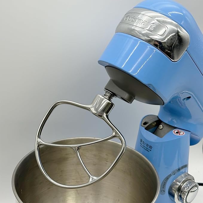 Flat Beater Replacement 5.5-Quart Stand Mixer/Polished 18/8 Stainless Steel Accessories/No coating/Dishwasher Safe