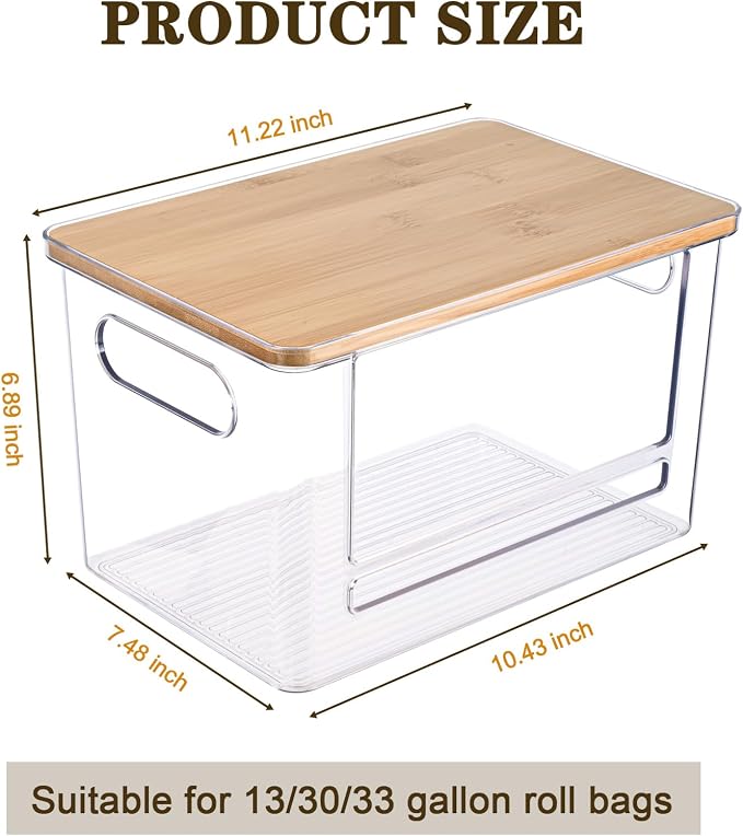 Trash Bag Dispenser Under Sink Organizer - Image 2