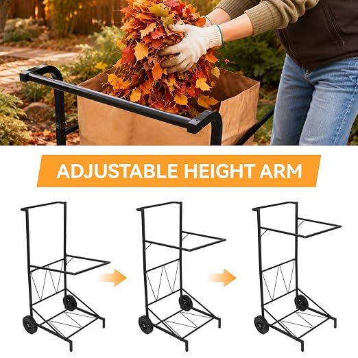 Trash Bag Holder and Metal Leaf Bag Holder - Image 5