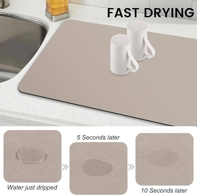 Dish Drying Mat Absorbent Dish Drying Mats - Image 4