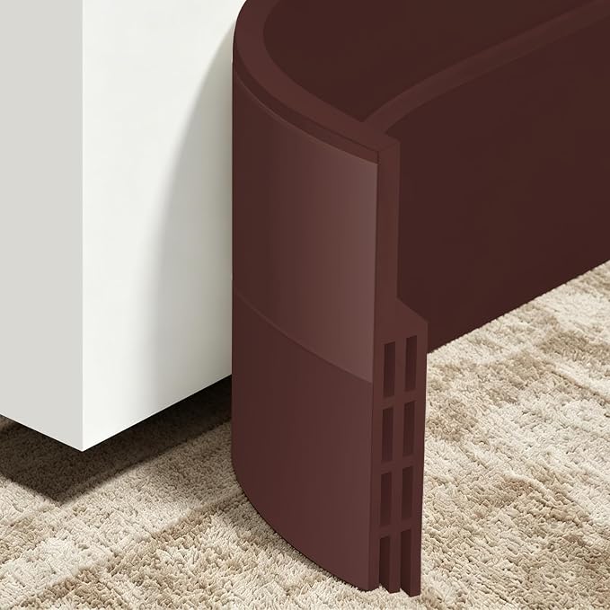 Door Draft Stopper, Strong Adhesive, Blocks Draft, Dust & Light | 78'' Length by TriXcelent