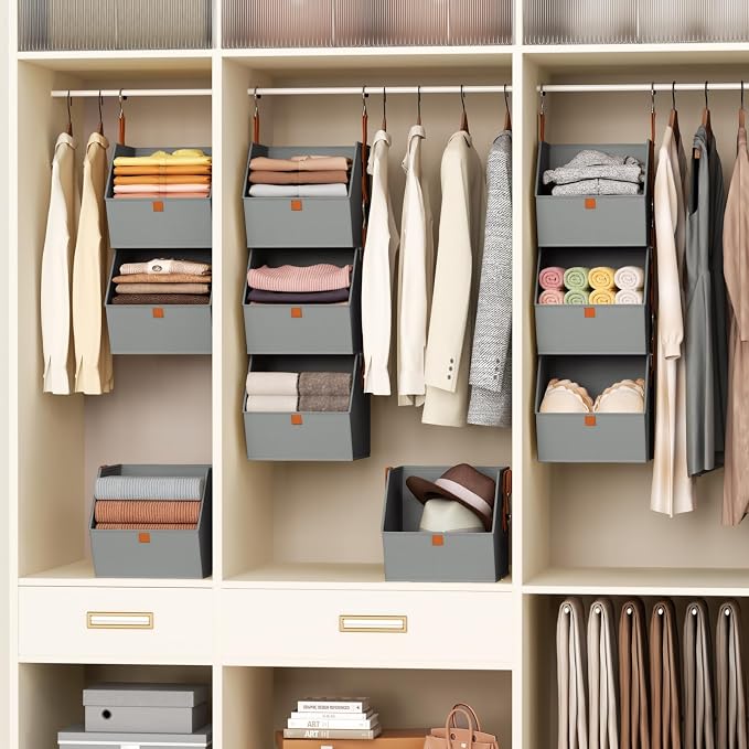 Homsorout Collapsible Hanging Closet Organizer - Image 5