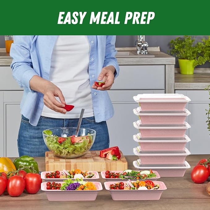50 Pack 32 oz Meal Prep Containers - Image 6