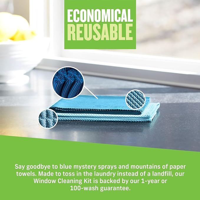 E-Cloth Window and Glass Cleaner Kit, Just Add Water - Image 6