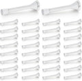 Ravinte Door Stoppers, 36 Pack White Spring Door Stops by Ravinte