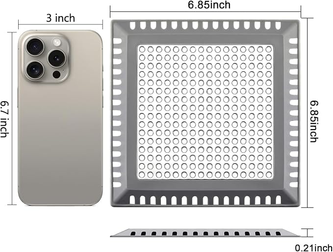 Shower Drain Hair Catcher/Drain Strainer/Shower Drain Cover - Image 2