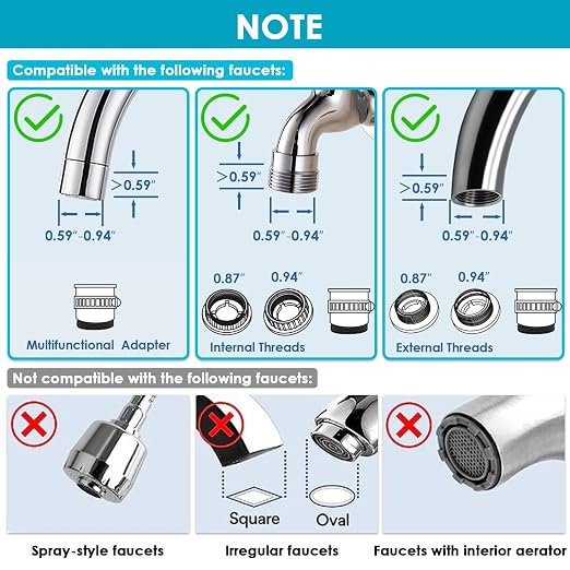 Vortopt T1 Faucet Water Filter System, 400 Gallons - Image 2