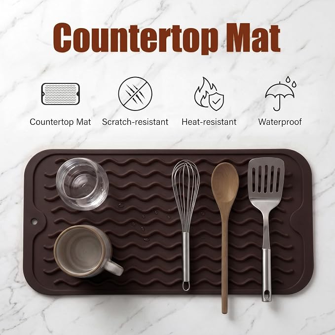 MicoYang Silicone Dish Drying Mat - Image 3