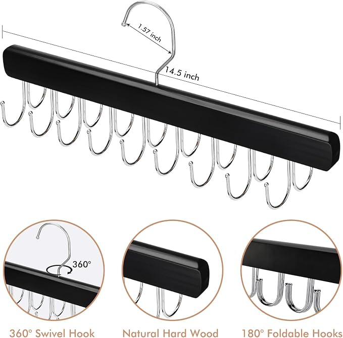 NECAMOCU 2 Pack Bra Hanger for Closet Organizer, Premium Tank Top Hangers | - Image 2