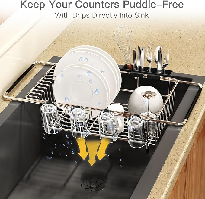 Dish Drying Rack Over The Sink - Image 8