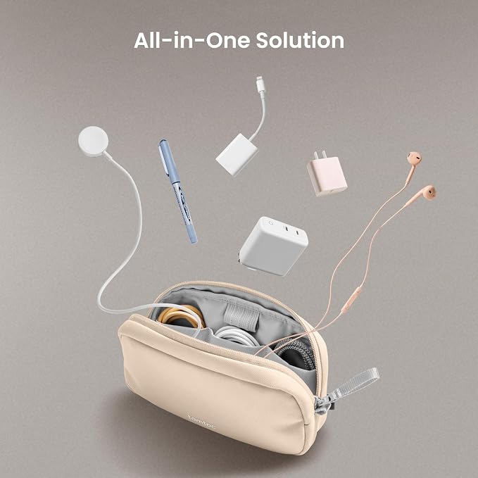 tomtoc Electronics Organizer Travel Case, Cable Organizer - Image 8