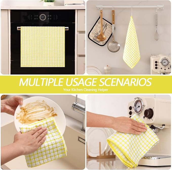 Homaxy Kitchen Towels and Dishcloths Set - Image 6