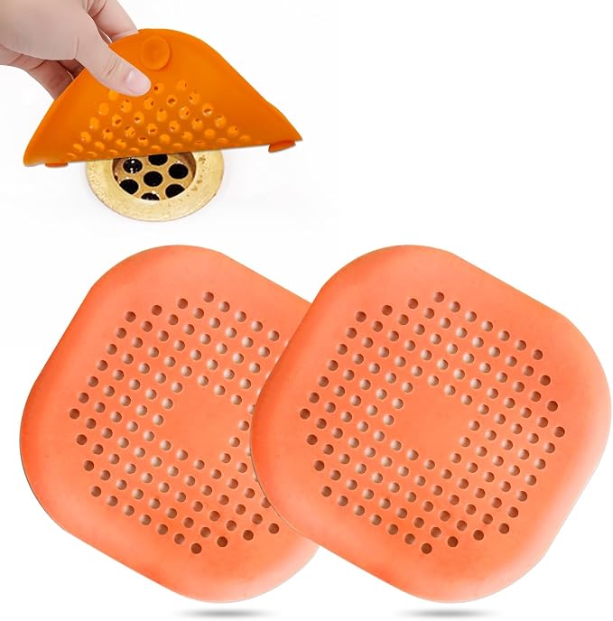 Bovinde Hair Drain Catcher, Square Cover by Bovinde