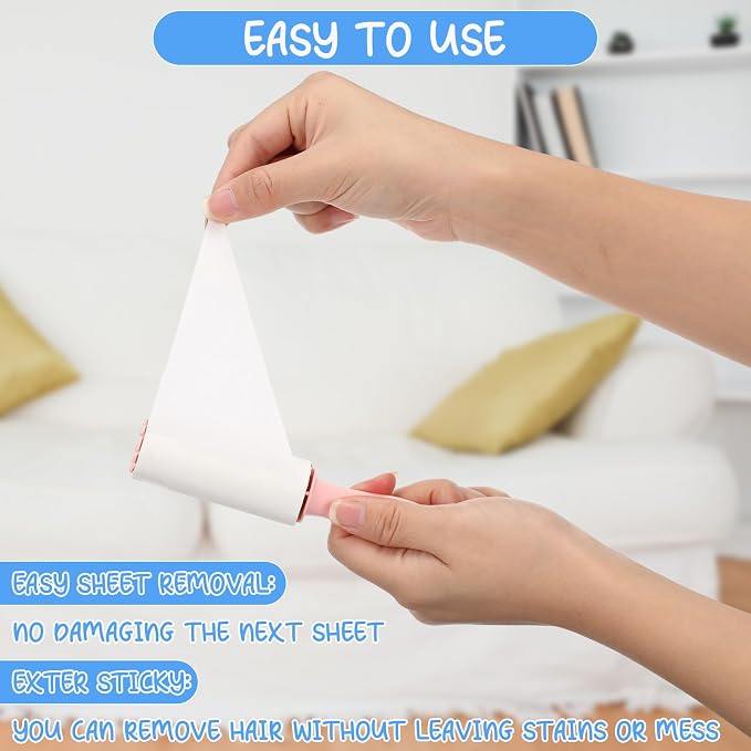 Hushee 20 Pcs Mini Lint Roller Bulk - Image 3