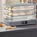 40L Bread Proofing Box,Electric Dough Proofer Machine for Home,with Adjustable Temperature,Timing,and Automatic Humidity Control Fermentation Box