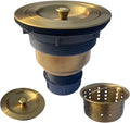 Sink Strainer Kitchen Sink Drain Assembly Kit 3-1/2 Inch by LYNNADO