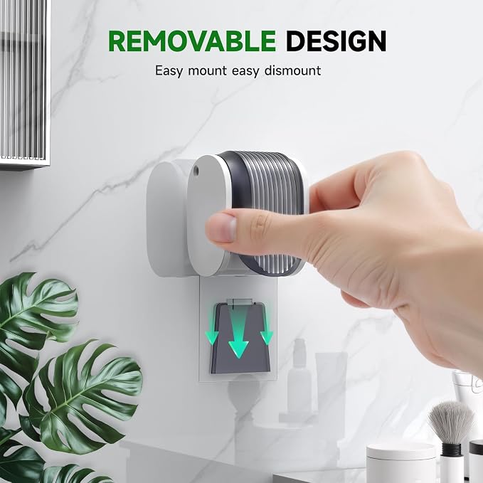 4 Pcs Toothbrush Holders Wall Mounted, Single Slot Design, Shower Self Adhesive - Image 5