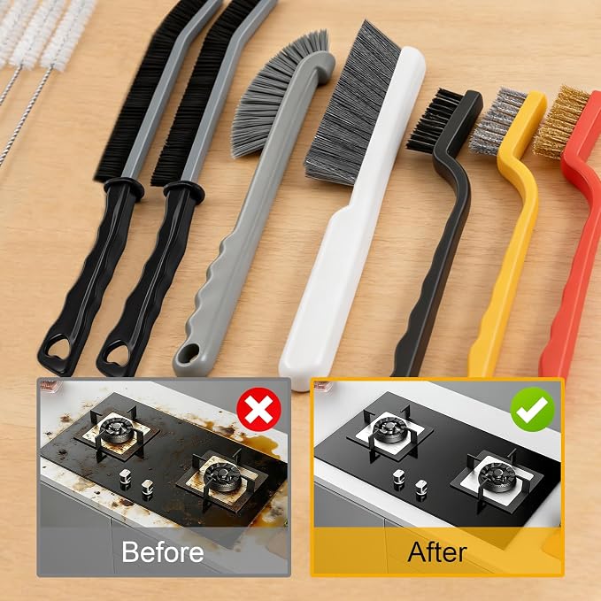 12pcs Crevice Cleaning Brush, Straw Brush - Image 8