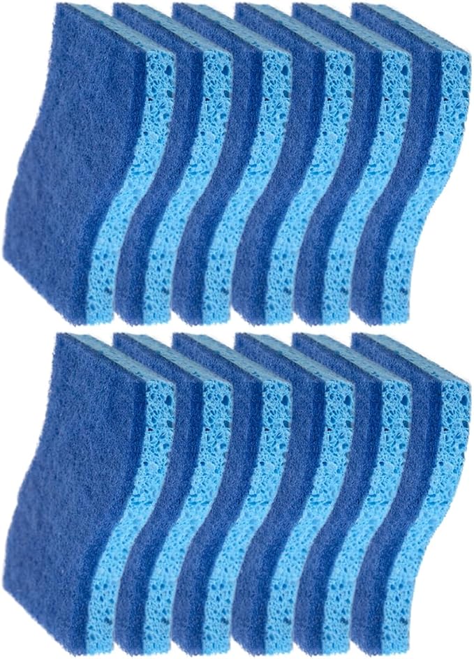 CELOX 12 Sponge Kitchen, Non-Scratch Dish Sponge by CELOX