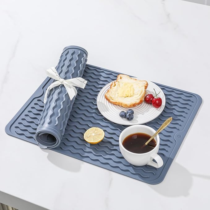 2 Pack Caketime Silicone Dish Drying Mat - Image 2