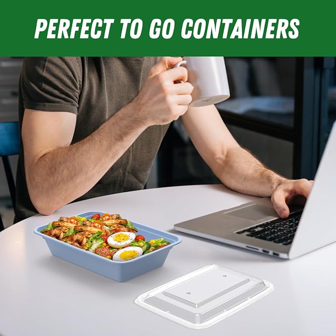 50 Pack 32 oz Meal Prep Containers - Image 7