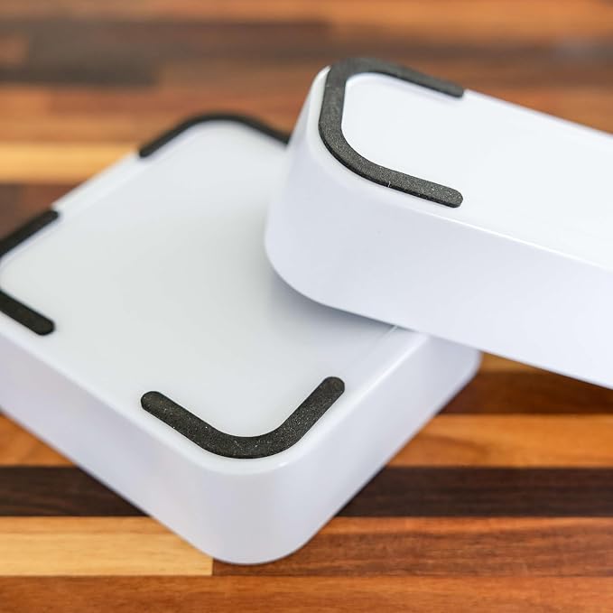 Three by Three Seattle Metal Stacking Bins Drawer Organizer, 6-Pc | Food-safe - Image 7