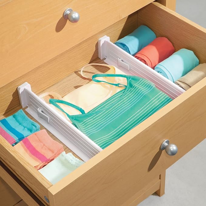 mDesign Expandable Dresser Drawer Divider - Image 3