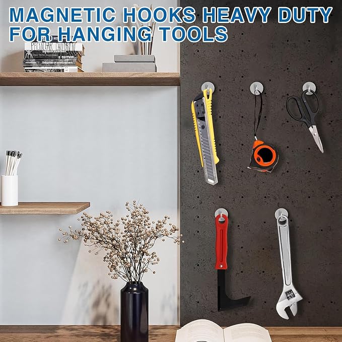 LOVIMAG Magnetic Hooks for Cruise Essentials 2026 Cabins Door 12 Pack-50LBS - Image 6