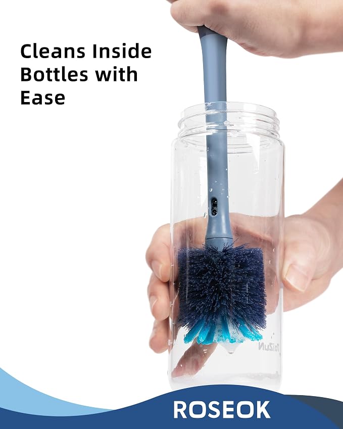 ROSEOK 2 in 1 Bottle Brush - Image 6