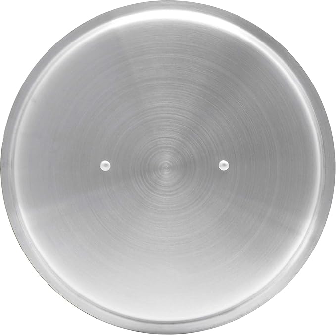 Thunder Group Aluminum Stock Pot Lid, 60 Quart, Silver