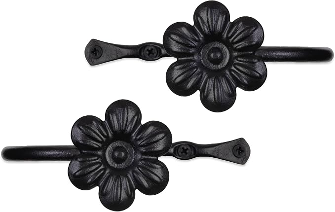 RTZEN Metal Curtain Tiebacks, Drapery Holders - Image 7