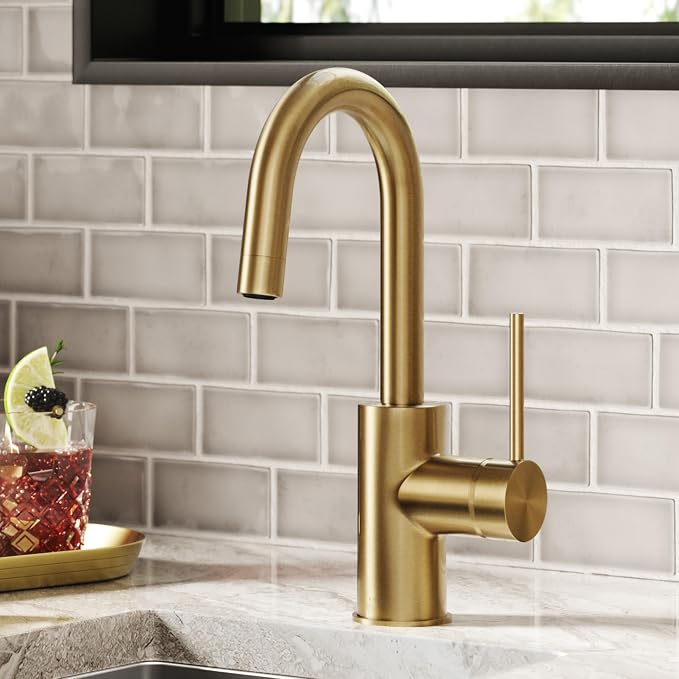 KRAUS Oletto Single Handle Kitchen Bar Faucet - Image 9