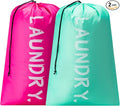 2 Pack Travel Laundry Bag, Extra Large Dirty Clothes Organizer by Unknown