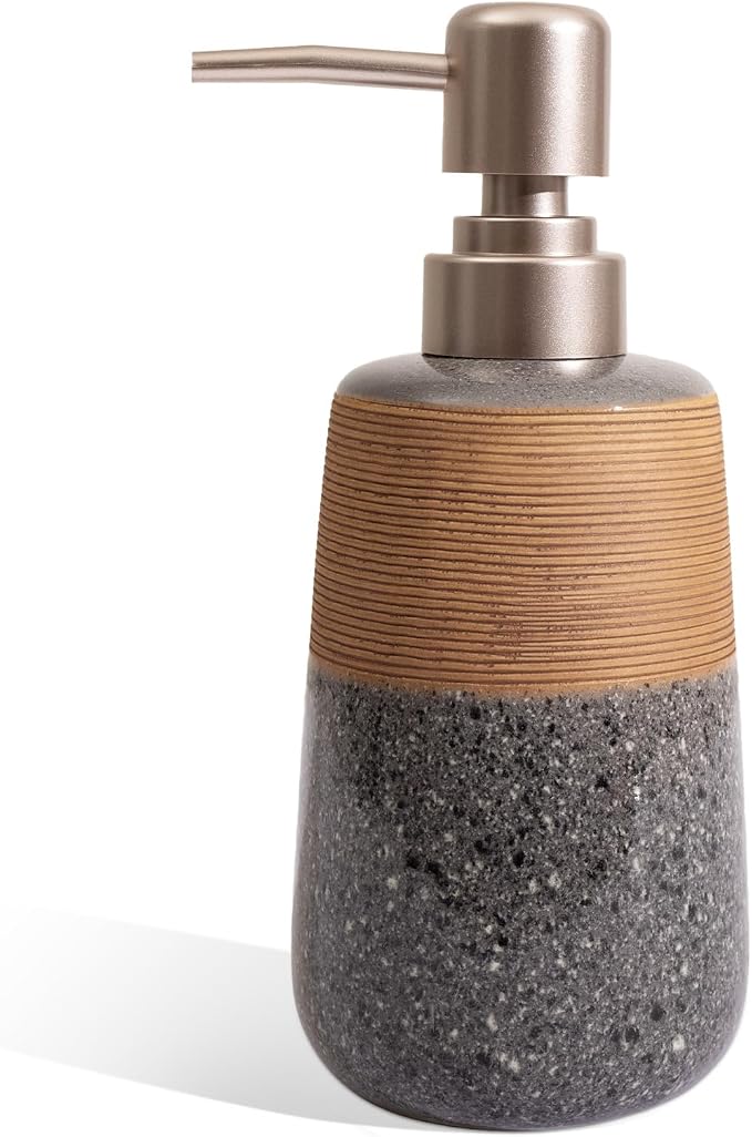 Hand Soap Dispenser, Ceramic Liquid Soap Dispenser by Unknown