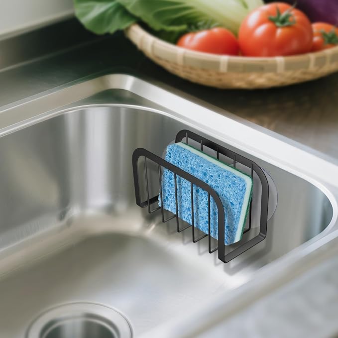 Sponge Holder for Kitchen Sink, Kitchen Sink Caddy - Image 4