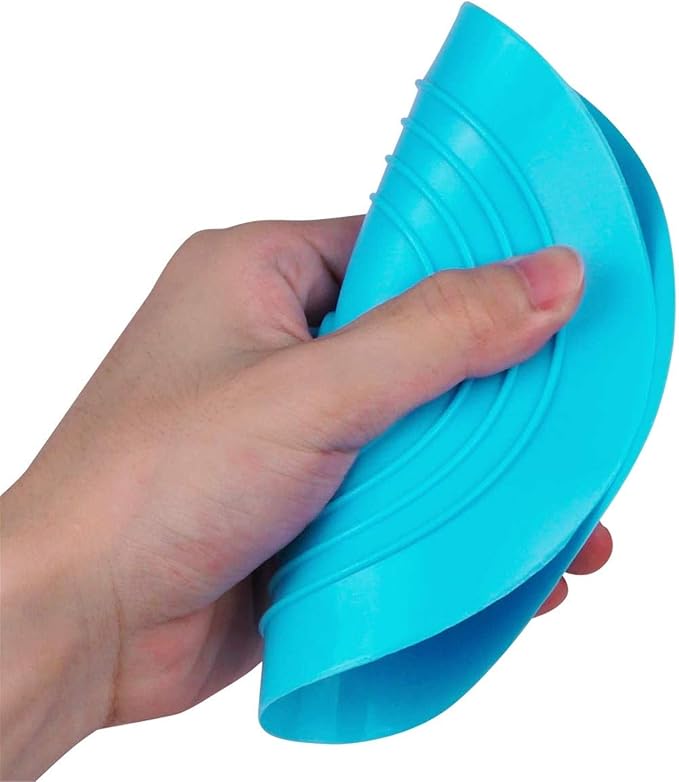 tifanso 2PCS 6" Silicone Bathtub Drain Stopper & Hair Catcher - Image 3