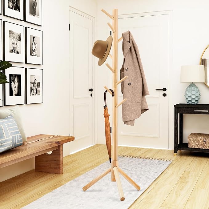 WANGMUXIA Freestanding Coat Rack | Coat Rack - Image 5