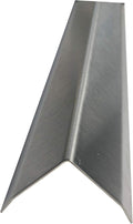 Brushed 304 Stainless Steel Corner Guards, 48" Wall Protectors, 20ga & 16ga, Available in 1/2" to 4", Multi-Pack Options (1, 2, 5, or 10) (1, 1 1/2 x 1 1/2, 20ga with Hug Edges)