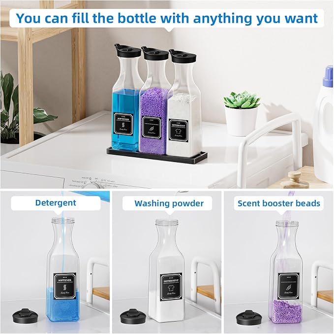 54oz Laundry Detergent Dispenser, Liquid Container - Image 4