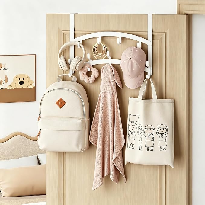 Consumest Over the Door Hooks Organizer - Image 2