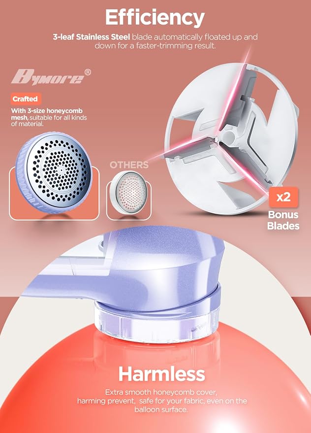 Bymore Fabric Shaver, Lint Shaver, Sweater Shaver - Image 3