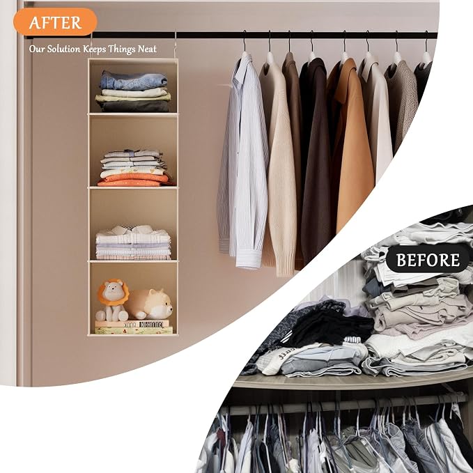 Hanging Closet Organizer and Storage - Image 8