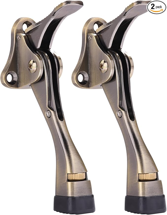 Door Stoppers, 4 Inch Kickdown Door Stop by Gotega