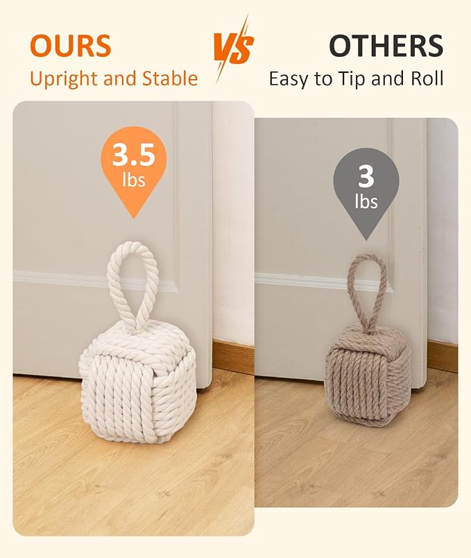 2Pack Decorative Door Stoppers - Image 3